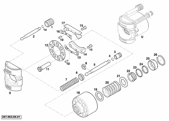 Linde - Pièces - repair kit assy. 'Power Unit