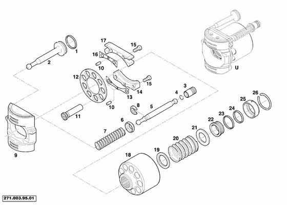 Linde - Pièces - repair kit assy. 'Power Unit